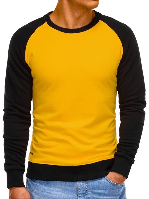 Modni moški pulover rumen b920