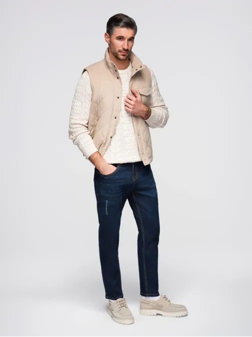 Edinstvene temno modre moške kavbojke V4 PADP-0241