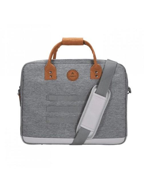 Siva torba za prenosnik Cabaia Messenger New York