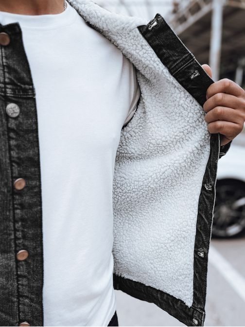 Originalna grafit prehodna jeans jakna