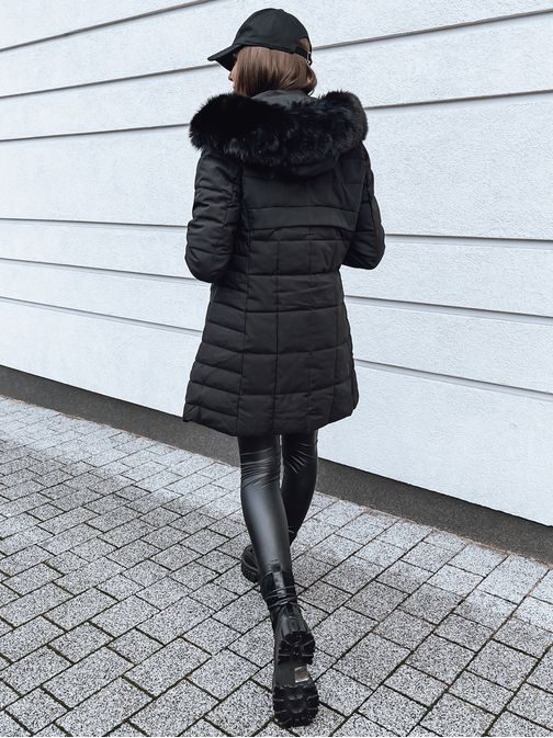 Modna ženska črna jakna Lelisia