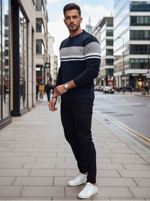 Edinstven pulover iz debelega granata