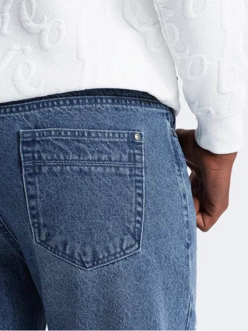 Edinstvene modre kavbojke z izrazitimi odrgninami V3 PADP-0175