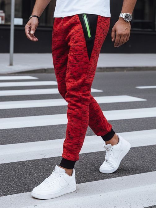 Modne rdeče moške trenirke