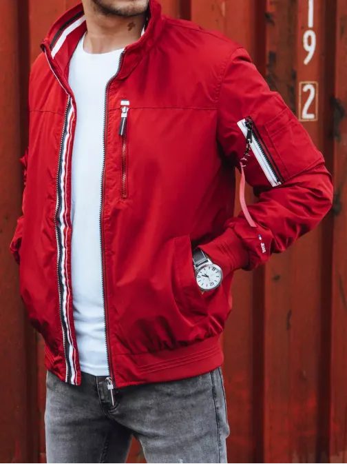 Stilska prehodna rdeča jakna