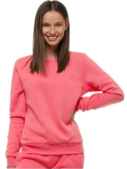 Ženska udobna jopica v rožnati barvi JS/W01Z