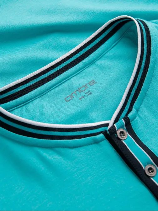 Zanimiva turkizna majica V7 TSCT-0175