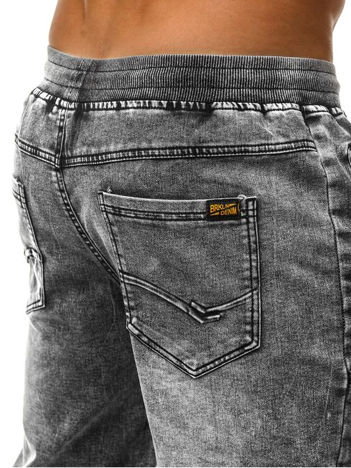 Grafit jeans kratke hlače OZONEE RF/HY337