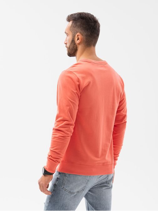 Udoben pulover v coral barvi B1153