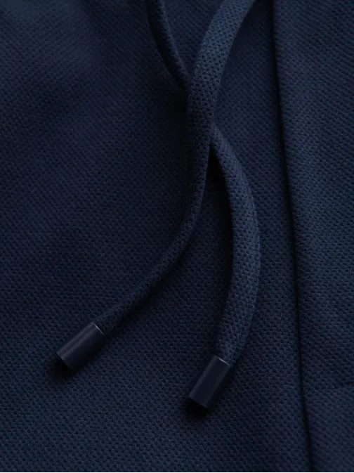 Elegantne moške športne hlače modre barve V1 OM-PACP-0283