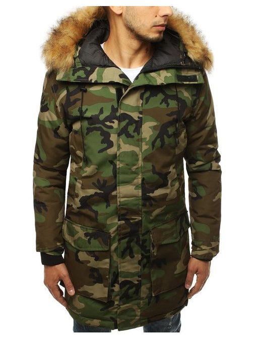 Stilska army parka s kapuco