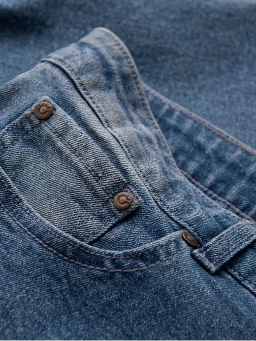 Originalne modre moške kavbojke V1 PADP-0162