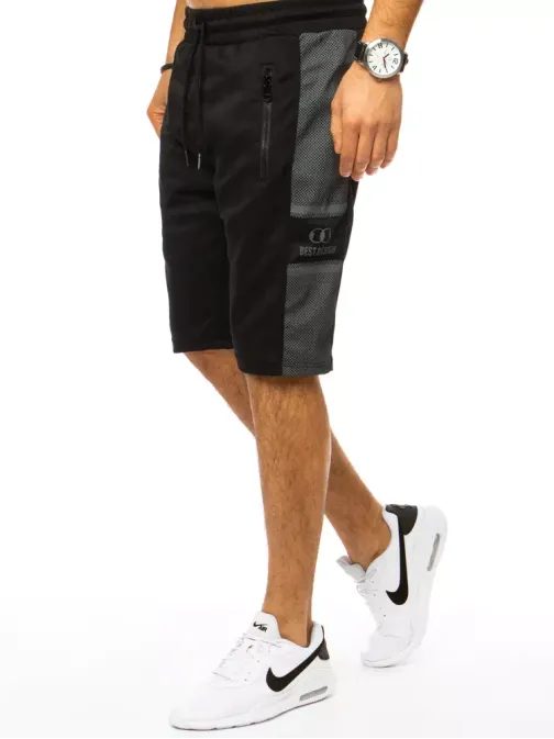 Trendovske kratke hlače v črni barvi