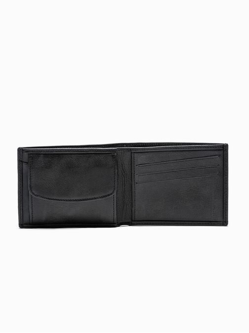 Elegantna črna denarnica A607