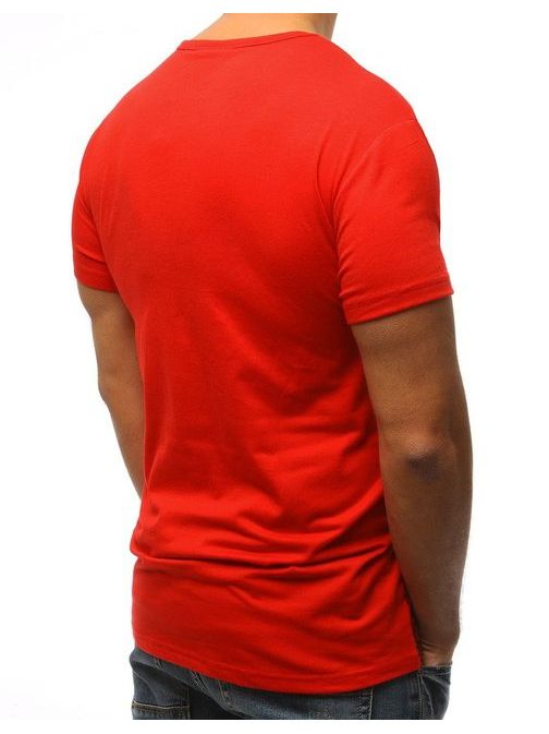 Edinstvena majica za moške rdeča