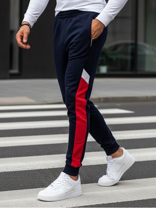 Trendovska trenirka v granat barvi