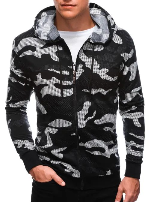 črn army pulover B1523