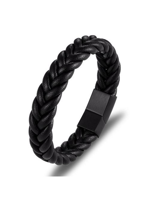 Moška elegantna pletena zapestnica