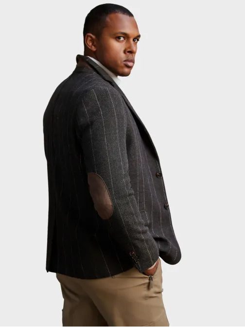 Strukturirana grafitna moška jakna V3 BLZB-0137