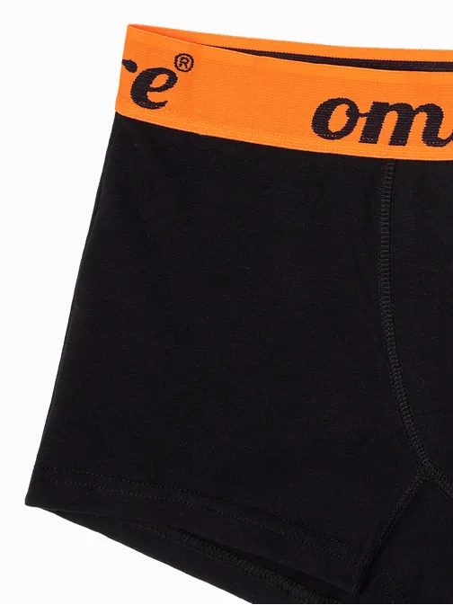 Stilske črno oranžne boksarice U283