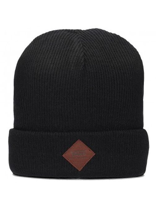 Modna črna zimska kapa VANS MN GROVE BEANIE