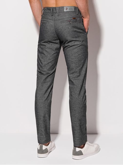 Temno sive chinos hlače P1254