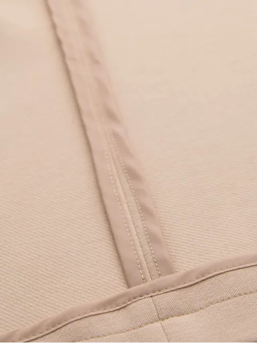 Športna bež jakna slim fit V5 BLZB-0101