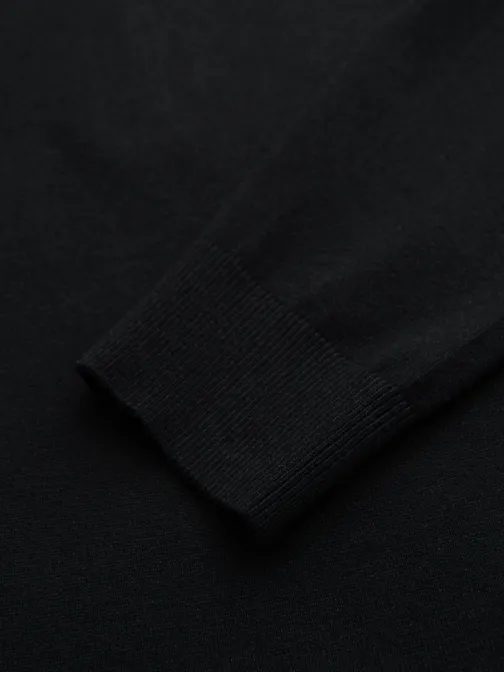 Moderen črn moški pulover V2 SWZS-0124