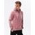 Trendovski rožnat pulover B1147