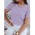 Univerzalna pastelno vijolična ženska majica Mayla