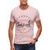 Svetlo rožnata majica iz bombaža Authentic S1726