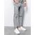 Jeans hlače v sivi barvi P1062