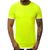 Podaljšama moška majica neon rumena O/1262X