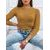 Ženski preprost pulover Aurina v rumeni barvi