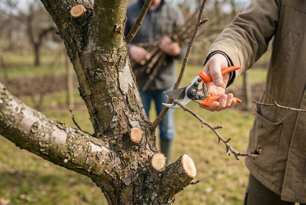 strihanie konáru nožnicami hecht