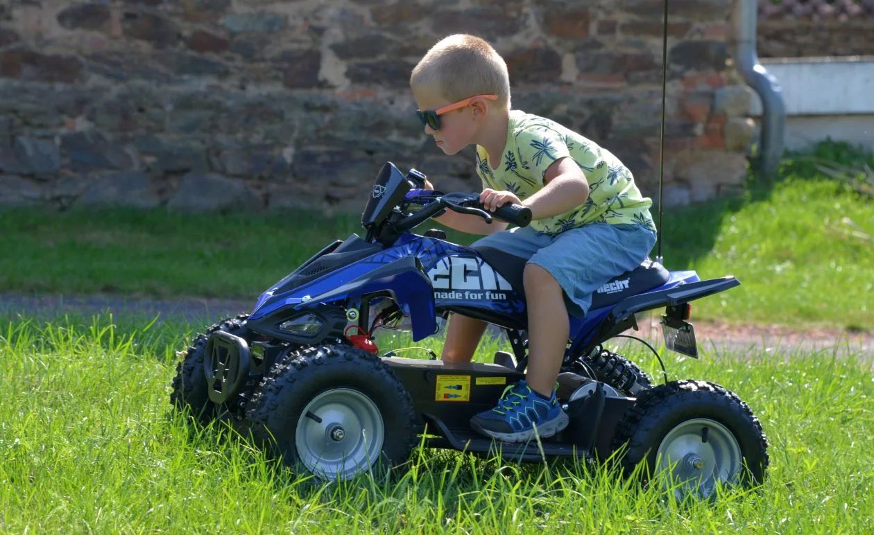 detská akumulátorová štvorkolka