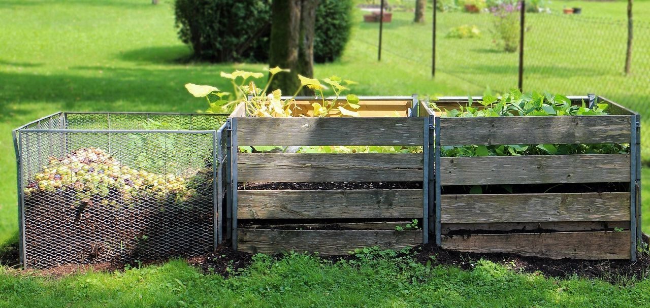 drevené kompostovisko