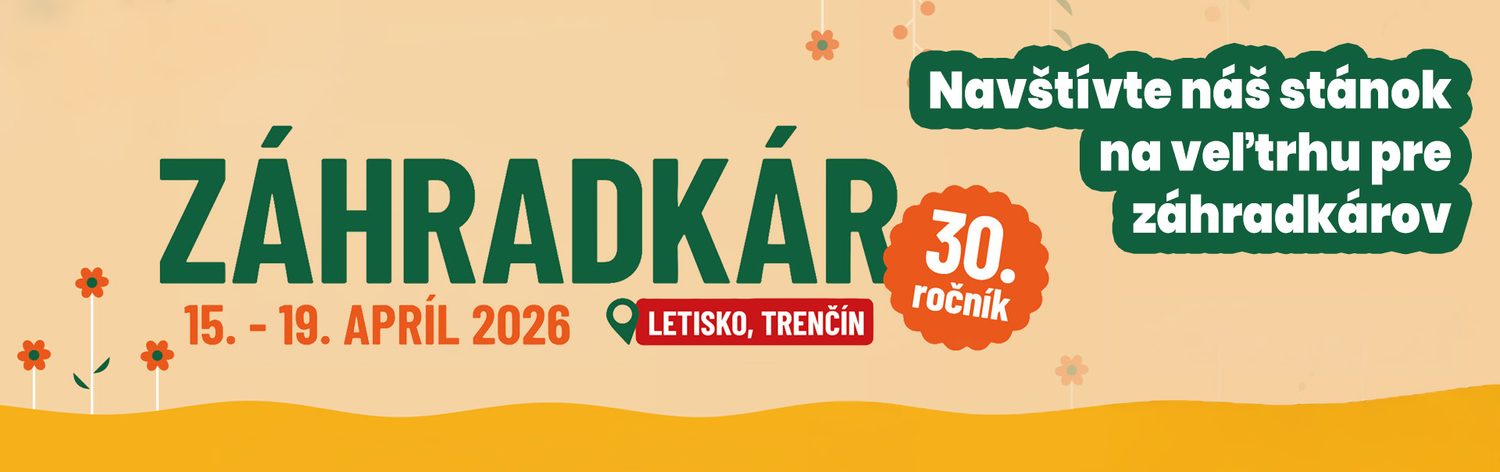 banner veľtrh záhradkár