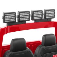 Svetelná rampa autíčka FORD F450 RED