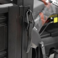 Zaisťovací mechanizmus na korbe štvorkolky HECHT FARMIS