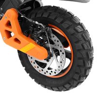 Kotúčová brzda na prednom kolese HECHT 5201 ORANGE