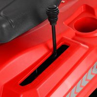 Páka nastavenia výšky kosenia na HECHT 5196