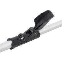 Zaistenie teleskopického výsuvu na lopate na sneh HECHT 485 TL