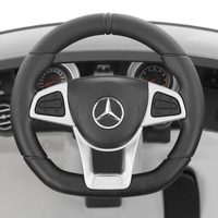 Volant detského autíčka MERCEDES GLC 63 S WHITE