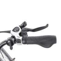 Pravé riadidlo s prehadzovačkou a zvončekom HECHT RUNNIS SHADOW