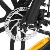 Predná kotúčová brzda HECHT COMPOS XL GREY