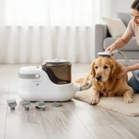 Česanie psa pomocou Prominent Grooming Set 6in1