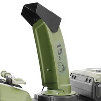 Odhadzovací komín s dĺžkou odhodu až 15 m na fréze HECHT 6261