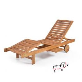 HECHT RESORT A - Polohovateľné lehátko
