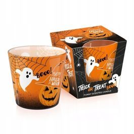 Vonná sviečka v skle Halloween
